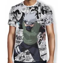Camisa FULL Print Manga Kakashi V1 - Naruto