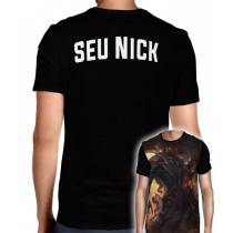 Camisa Full PRINT League Of Legends - Lucian Velho Oeste - Personalizada Modelo Apenas Nick Name