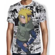 Camisa FULL Print Manga Minato Hokage - Naruto