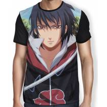 Camisa FULL Akatsuki Sasuke - Naruto