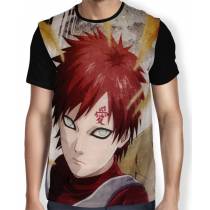 Camisa FULL Face Gaara - Naruto