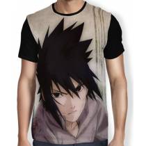 Camisa FULL Face Sasuke - Naruto