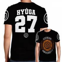 Camisa Full PRINT Uzumaki University - Hyuga Hinata - Naruto