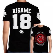 Camisa Full PRINT Akatsuki University - Kisame - Naruto
