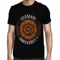Camisa FULL Uzumaki University - Só Frente - Naruto