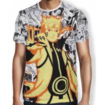 Camisa FULL Print Manga Naruto Rikudou Mod1 - Naruto