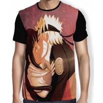 Camisa FULL Hinata e Naruto - Naruto