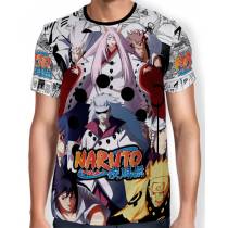 Camisa FULL PRINT Sennin Forms - Naruto