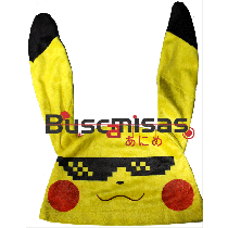 Touca Pikachu zueiro Thug Life - Pokemon