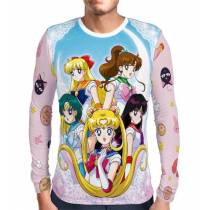Camisa Manga Longa Print Sailor Moon