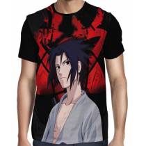 Camisa FULL Naruto - Mangekyou Sasuke