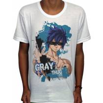 Camisa SB - TN Gray Thug Life - Fairy Tail