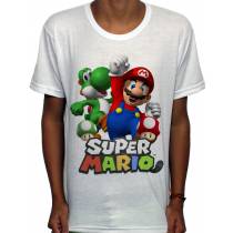 Camisa SB - TN Mario e Yoshi - Super Mario