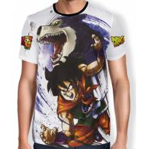 Camisa Full Art Brusher Yamcha - Dragon Ball Super