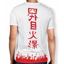 Camisa Naruto - Yondaime hokage Minato BRANCA