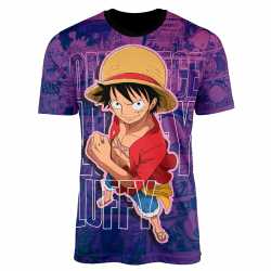 Camisa Manga Luffy New World - One Piece