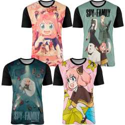 Camisa Season 3 - Spy x Family - Loid - Yor - Anya - ESCOLHA O MODELO