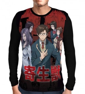 Camisa Manga Longa Kiseijū (Parasyte) Exclusiva