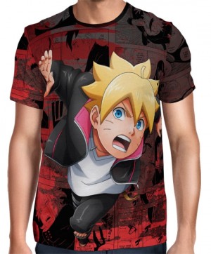 Camisa FULL Print Brusher Boruto Mod 02