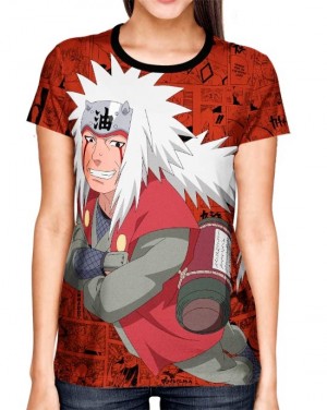 Camisa Full Print Color Mangá Exclusiva - Jiraya Modelo 02 - Naruto  