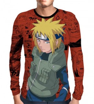 Camisa Manga Longa Naruto - Minato - Full Print