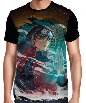 Camisa FULL Draw Hashirama Senju - Naruto