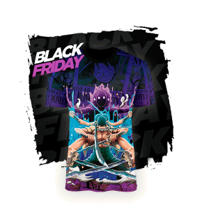Camisa FULL PRINT Purple Wanted Zoro 