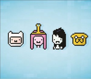 Mouse Pad - 8 Bits Adventure Time