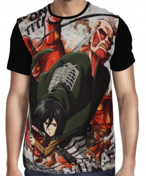 Camisa FULL Mikasa Ackerman - Shingeki no Kyojin