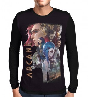  Camisa Manga Longa Arcane Exclusiva