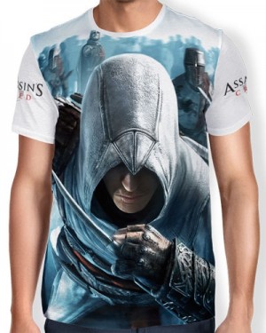 Camisa Full Print - Assassins Creed