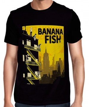 Camisa Full Banana Fish Exclusiva Mod 02