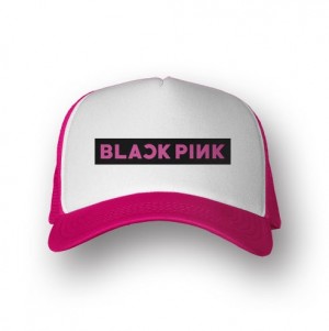 Boné Trucker Blackpink - Rosa
