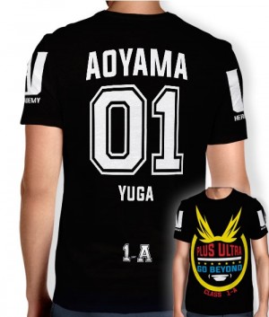 Camisa Full PRINT Go Beyond - Ayoyama Yuga - Boku No Hero Academia