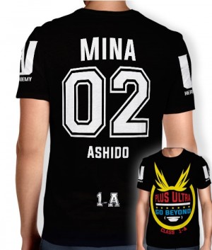 Camisa Full PRINT Go Beyond - Mina Ashido - Boku No Hero Academia