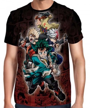Camisa FULL Print Boku no Hero Movie 3 Exclusiva Mod. 03