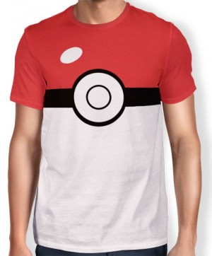 Camisa Full Print Pokebola - Pokémon