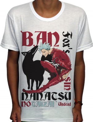 Camisa SB Ban - Nanatsu no Taizai