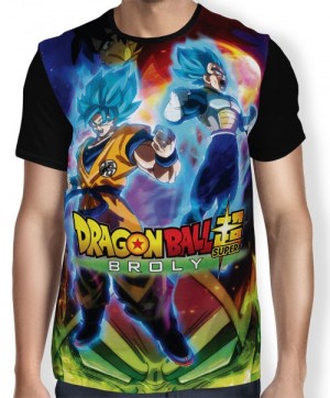 Camisa Full The Movie Broly - Dragon Ball Super