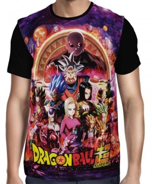 Camisa Full Torneio do Poder - Dragon Ball Super