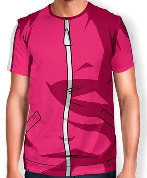 Camisa Full Print Uniforme - Androide 18 - Dragon ball