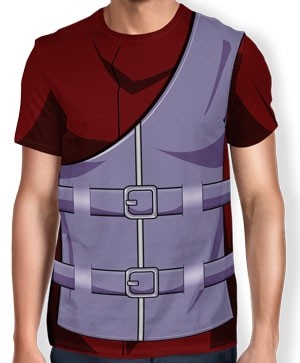 Camisa Full Print Uniforme - Gaara - Naruto