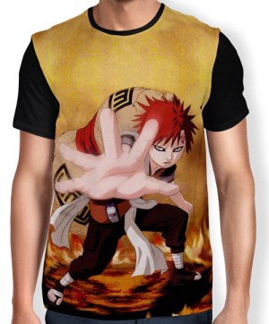 Camisa FULL Sabaku no Gaara - Naruto