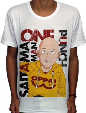 Camisa SB - Happy Saitama - One Punch Man