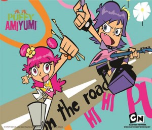 Mouse Pad - On The Road - HiHi Puffy Ami Yumi