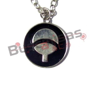 NA-125 - Colar Uchiha Modelo 4 - Preto