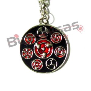 NA-126 - Colar Sharingan Vermelho e Preto