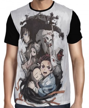 Camisa FULL Demon Slayer: Kimetsu no Yaiba