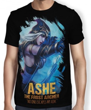Camisa FULL Frost Acher Ashe - League of Legends