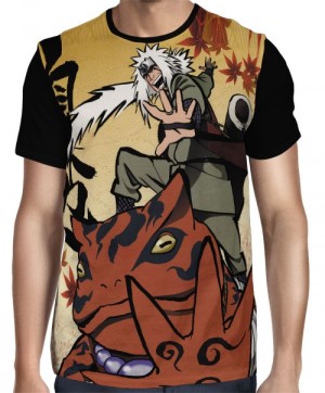 Camisa FULL Comics Jiraiya - Naruto 